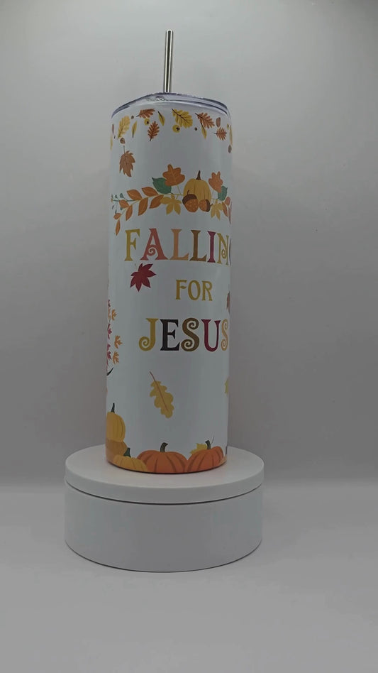 Falling for Jesus Tumbler